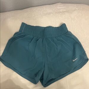 Blue Nike shorts size xs